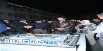 محافظ دمياط ووزير الرياضة يتفقدان أعمال تطوير المدينة الشبابية برأس البر