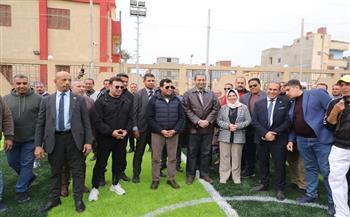 محافظ دمياط وزير الرياضة يشهدان ختام النسخة الـ11 من دوري مراكز الشباب لكرة القدم بالمحافظة