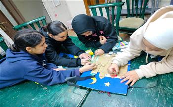 مكتبة الشيخ زايد الثقافية تنظم ورشة بعنوان "إعادة تدوير خامات البيئة"