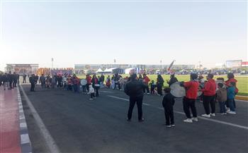 فريق البركشن بوزارة الشباب والرياضة يشارك في احتفالات عيد الشرطة