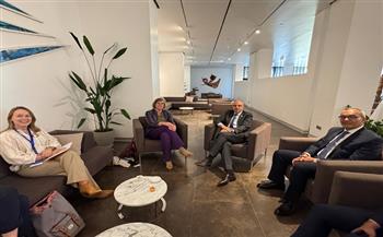 وزير الري يلتقي المبعوثة الهولندية المعنية بالمياه لبحث تعزيز التعاون بين البلدين