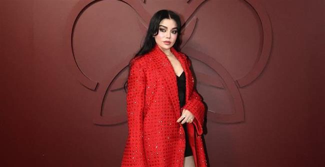 إطلالة  جذابة لهيفاء وهبي في باريس