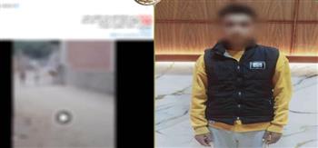 ضبط شخص قيّد كلب ضال وتعدى عليه ضربا بالشرقية