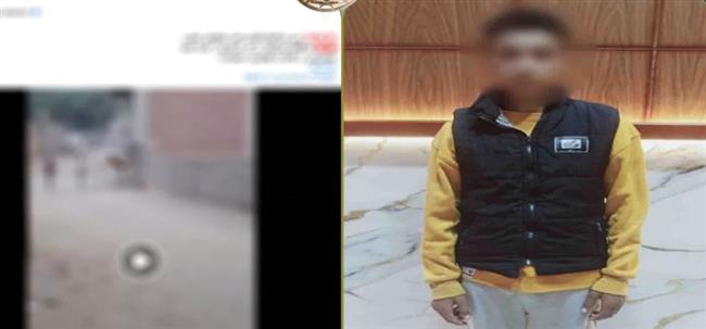 ضبط شخص قيّد كلب ضال وتعدى عليه ضربا بالشرقية