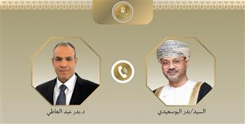 وزير الخارجية ونظيره العماني يؤكدان أهمية تكثيف الجهود لتجنب انزلاق الإقليم إلى عدم الاستقرار