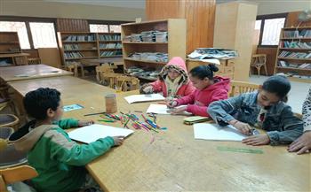 أنشطة ثقافية وفنية لتنمية إبداع الأطفال بثقافة سوهاج خلال إجازة نصف العام