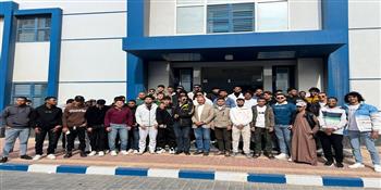 مياه سيناء تستقبل وفدًا شبابيًا بمحطة تحلية مياه البحر بالكيلو 17 بالعريش