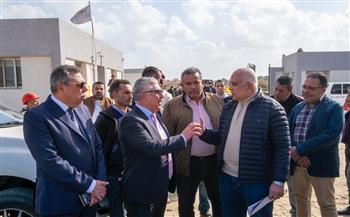 رئيس اقتصادية قناة السويس يتفقد منطقتي وادي التكنولوجيا والقنطرة غرب