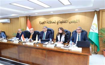 محافظ الجيزة يترأس المجلس التنفيذي لمتابعة استعدادات استقبال شهر رمضان