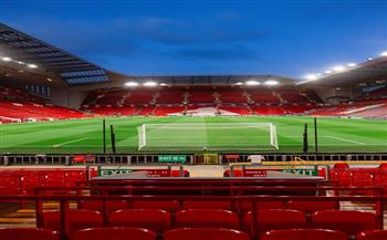 دوري أبطال أوروبا.. ملعب أنفيلد يتزين لاستضافة مباراة ليفربول وكاراباخ