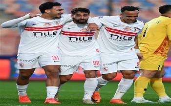 الدوري الممتاز.. الزمالك ينهي الشوط الأول بثنائية في مرمى بتروجت