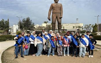 الشباب والرياضة تنظم زيارة ميدانية لأعضاء برلماني شباب وطلائع بورسعيد