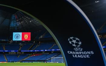 دوري أبطال أوروبا.. ملعب الاتحاد يتزين قبل مباراة مانشستر سيتي وجالطة سراي