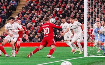 دوري أبطال أوروبا.. ليفربول يتقدم على كاراباج بهدف ماك أليستير