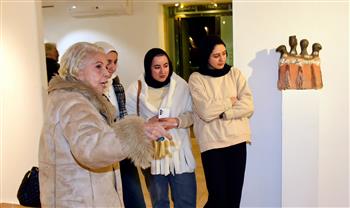 افتتاح المعرض الاستعادي «التراث ملهم مسيرتي» للفنانة ميرفت السويفي