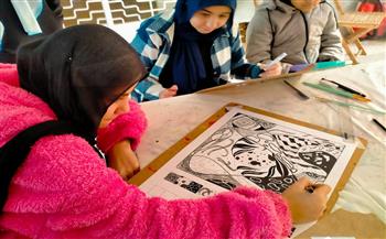 "الفنون التشكيلية" ينظم أولى ورش برنامج «أبيض وأسود» بمتحف محمد ناجي