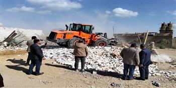 جهود الوحدة المحلية لمركز ومدينة إهناسيا في ملفات النظافة ومواجهة التعديات