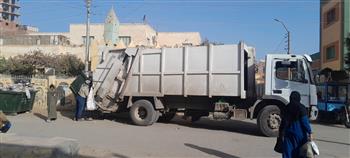 جهود الوحدة المحلية لمركز ومدينة الفشن في ملفات النظافة ومواجهة التعديات