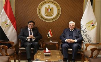 وزيرا التعليم العالي والثقافة يبحثان دعم الأنشطة الثقافية والفنية بالجامعات المصرية  