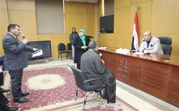 تكليف شركة مياه الشرب والصرف بحلول فنية وإجراءات عاجلة لمشكلة الصرف الصحي بالكوم الأحمر