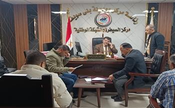 جهود الوحدة المحلية لمركز ومدينة بني سويف في ملفات النظافة ومواجهة التعديات  