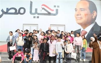 أطفال روضة السيدة زينب في ضيافة معرض الكتاب ضمن جولات المشروع الثقافي للمناطق الجديدة الآمنة