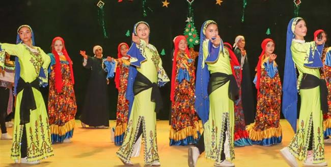 مسرح 23 يوليو بالمحلة يحتفل بالعام الميلادي الجديد