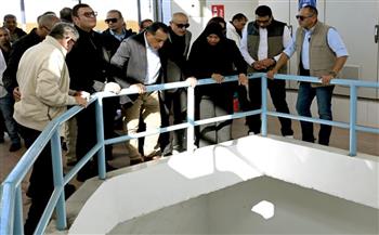 رئيس الوزراء يتفقد محطة رفع صرف صحي "الرياينة" ضمن مشروعات "حياة كريمة" بالأقصر