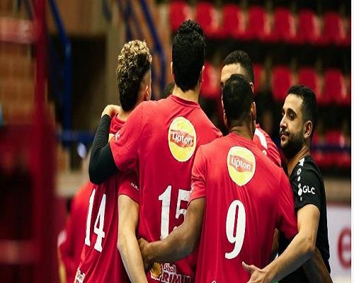 رجال طائرة الأهلي يواجه وادي دجلة في دوري المرتبط  