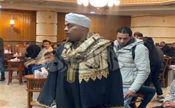 عزاء والد المطرب الشعبي عمرو أبو زيد من مسجد الرحمن الرحيم  