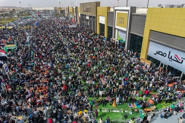 معرض القاهرة الدولي للكتاب يتخطي 4.5 مليون زائر خلال تسعة أيام  منذ افتتاحه للجمهور