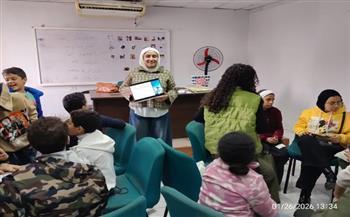 ورشة عمل بعنوان "أهمية النقود وكيفية إدارة طرق صرفها" بمكتبة خالد بن الوليد العامة