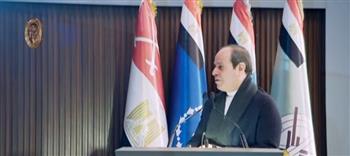 الرئيس السيسي للشباب: مصر مستنياكم علشان تاخدوا بإيدها وتتقدم