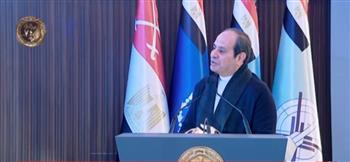 السيسي: الوضع الداخلي في مصر يشهد تحسنًا وكل السلع متوفرة رغم الأزمات العالمية