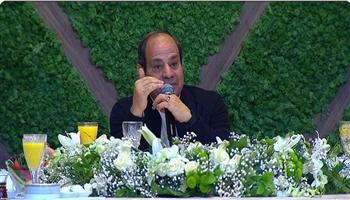 الرئيس السيسي: في أول دفعة للمعلمين في الأكاديمية العسكرية نجح 6 فقط من أصل 50 ألف