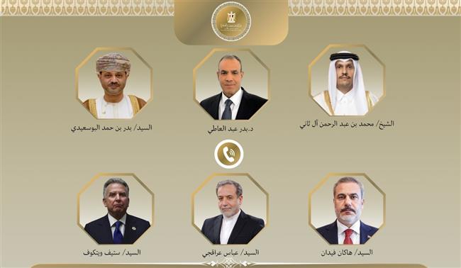 خلال اتصالات مكثفة.. وزير الخارجية: «من الضروري الحيلولة دون انزلاق المنطقة إلى حالة من انعدام الأمن»