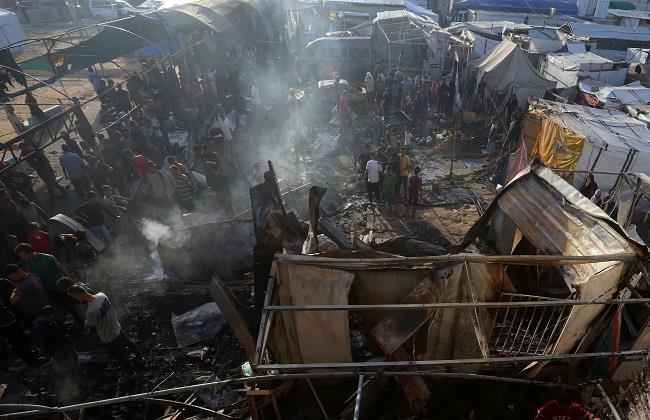 "الصحة الفلسطينية": ارتفاع عدد شهداء قصف الاحتلال حيي الشيخ رضوان والنصر غرب غزة إلى 14