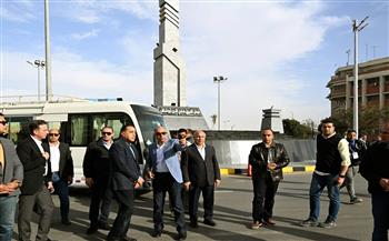 رئيس الوزراء يتفقد أعمال تطوير ميدان الفريق صفي الدين أبو شناف