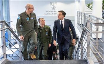 الأمين العام لحلف الناتو يزور قيادة القوات الجوية المتحالفة في رامشتاين