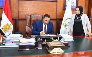 محافظ مطروح يعتمد نتيجة الشهادة الإعدادية بنسبة نجاح 84.1%