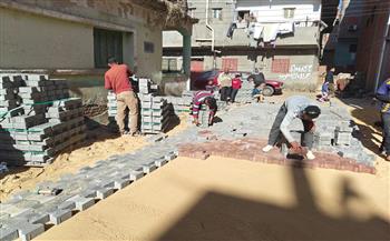 محافظ كفر الشيخ: تركيب الإنترلوك بمنطقة سنترال قلين ضمن مشروعات الخطة الاستثمارية للعام 2025 /2026