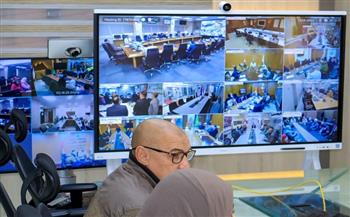 غرفة العمليات الرئيسية بسوهاج تتابع إعادة انتخابات النواب بالدائرة السابعة