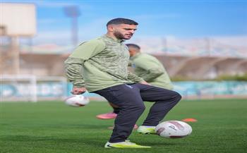 حامد حمدان يشارك في مران بيراميدز لأول مرة