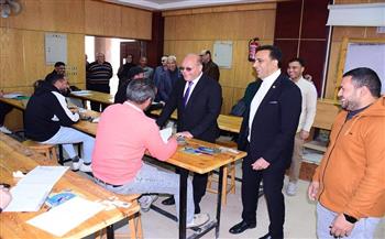 1702 طالب وطالبة يؤدون الامتحانات بكلية الهندسة جامعة سوهاج