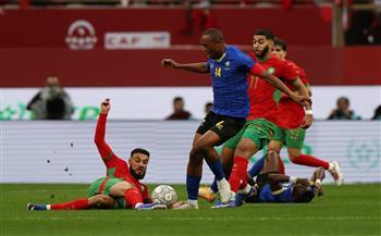 كأس أمم أفريقيا.. الدقيقة 60| بداية ساخنة للشوط الثاني بين المغرب وتنزانيا  