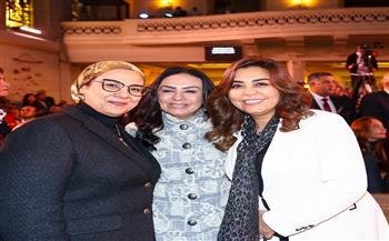 رئيسة القومي للمرأة تشهد احتفال الطائفة الإنجيلية بعيد الميلاد المجيد بكنيسة قصر الدوبارة