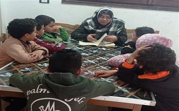 جلسة قراءة في كتاب «من فصول السنة» بمكتبة طفل الدقهلية