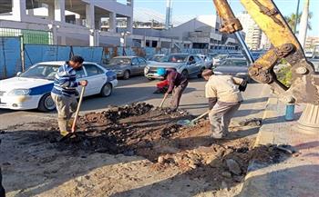 بدء العمل في توصيل المرافق لاستاد النادي المصري الجديد