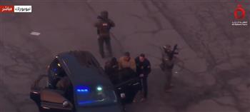 بث مباشر.. السلطات الأمريكية تنقل مادورو من مقر احتجازه للمحكمة في نيويورك