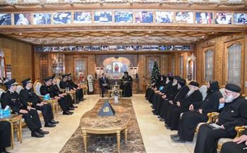 وزير الداخلية يهنئ البابا تواضروس الثاني والأخوة الأقباط بعيد الميلاد المجيد